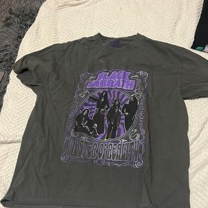 Oversized black sabbath t shirt, gray, pacsun, US XL